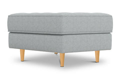 Monroe Ottoman :: Leg Finish: Natural / Size: 23x30