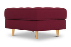 Monroe Ottoman :: Leg Finish: Natural / Size: 23x30
