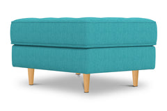 Monroe Ottoman :: Leg Finish: Natural / Size: 23x30