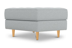 Monroe Ottoman :: Leg Finish: Natural / Size: 23x30