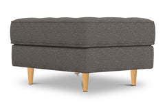 Monroe Ottoman :: Leg Finish: Natural / Size: 23x30