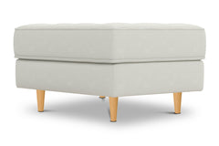 Monroe Ottoman :: Leg Finish: Natural / Size: 23x30