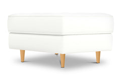 Monroe Ottoman :: Leg Finish: Natural / Size: 23x30