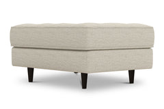 Monroe Ottoman :: Leg Finish: Espresso / Size: 25x35