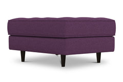 Monroe Ottoman :: Leg Finish: Espresso / Size: 25x35