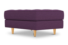 Monroe Ottoman :: Leg Finish: Natural / Size: 25x35