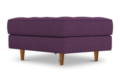 Monroe Ottoman :: Leg Finish: Pecan / Size: 25x35