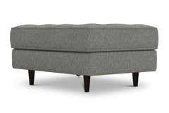 Monroe Ottoman :: Leg Finish: Espresso / Size: 25x35