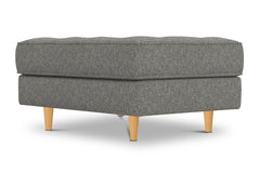 Monroe Ottoman :: Leg Finish: Natural / Size: 25x35