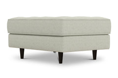 Monroe Ottoman :: Leg Finish: Espresso / Size: 25x35