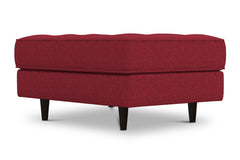 Monroe Ottoman :: Leg Finish: Espresso / Size: 25x35