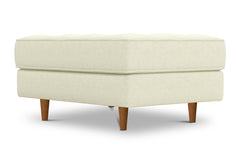 Monroe Ottoman :: Leg Finish: Pecan / Size: 25x35