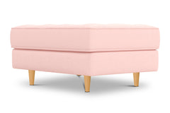 Monroe Ottoman :: Leg Finish: Natural / Size: 25x35