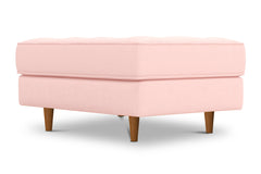 Monroe Ottoman :: Leg Finish: Pecan / Size: 25x35