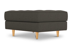 Monroe Ottoman :: Leg Finish: Natural / Size: 25x35