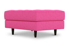 Monroe Ottoman :: Leg Finish: Espresso / Size: 25x35
