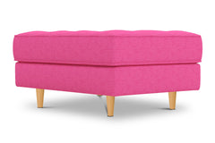 Monroe Ottoman :: Leg Finish: Natural / Size: 25x35