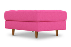 Monroe Ottoman :: Leg Finish: Pecan / Size: 25x35