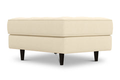 Monroe Ottoman :: Leg Finish: Espresso / Size: 25x35
