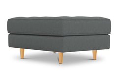 Monroe Ottoman :: Leg Finish: Natural / Size: 25x35