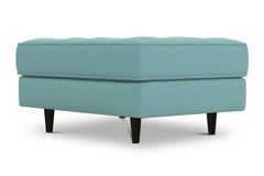 Monroe Ottoman :: Leg Finish: Espresso / Size: 25x35