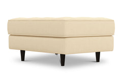 Monroe Ottoman :: Leg Finish: Espresso / Size: 25x35