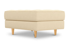 Monroe Ottoman :: Leg Finish: Natural / Size: 25x35