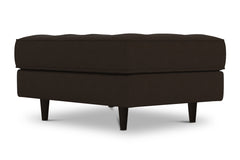 Monroe Ottoman :: Leg Finish: Espresso / Size: 25x35
