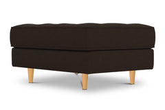 Monroe Ottoman :: Leg Finish: Natural / Size: 25x35