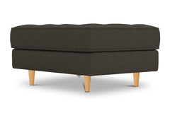 Monroe Ottoman :: Leg Finish: Natural / Size: 25x35