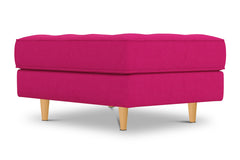 Monroe Ottoman :: Leg Finish: Natural / Size: 25x35