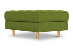 Monroe Ottoman :: Leg Finish: Natural / Size: 25x35