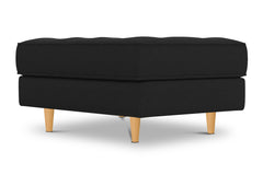 Monroe Ottoman :: Leg Finish: Natural / Size: 25x35