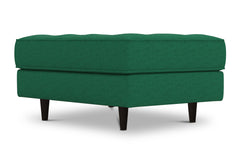 Monroe Ottoman :: Leg Finish: Espresso / Size: 25x35