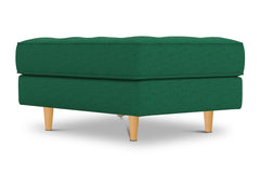 Monroe Ottoman :: Leg Finish: Natural / Size: 25x35