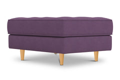Monroe Ottoman :: Leg Finish: Natural / Size: 25x35