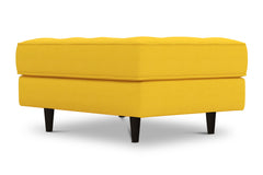 Monroe Ottoman :: Leg Finish: Espresso / Size: 25x35