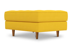 Monroe Ottoman :: Leg Finish: Pecan / Size: 25x35