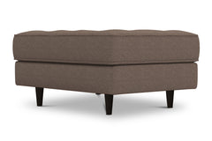 Monroe Ottoman :: Leg Finish: Espresso / Size: 25x35