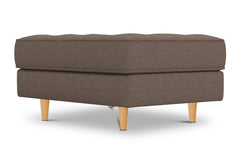Monroe Ottoman :: Leg Finish: Natural / Size: 25x35
