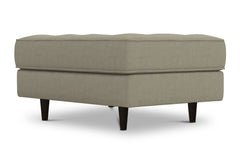 Monroe Ottoman :: Leg Finish: Espresso / Size: 25x35