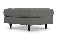 Monroe Ottoman :: Leg Finish: Espresso / Size: 25x35