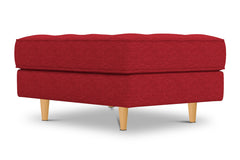 Monroe Ottoman :: Leg Finish: Natural / Size: 25x35