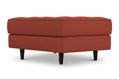 Monroe Ottoman :: Leg Finish: Espresso / Size: 25x35
