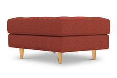 Monroe Ottoman :: Leg Finish: Natural / Size: 25x35