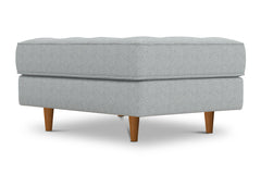 Monroe Ottoman :: Leg Finish: Pecan / Size: 25x35