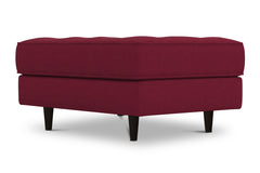 Monroe Ottoman :: Leg Finish: Espresso / Size: 25x35