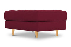 Monroe Ottoman :: Leg Finish: Natural / Size: 25x35