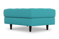 Monroe Ottoman :: Leg Finish: Espresso / Size: 25x35