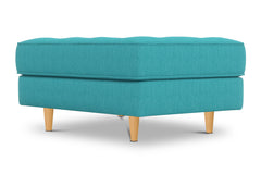 Monroe Ottoman :: Leg Finish: Natural / Size: 25x35